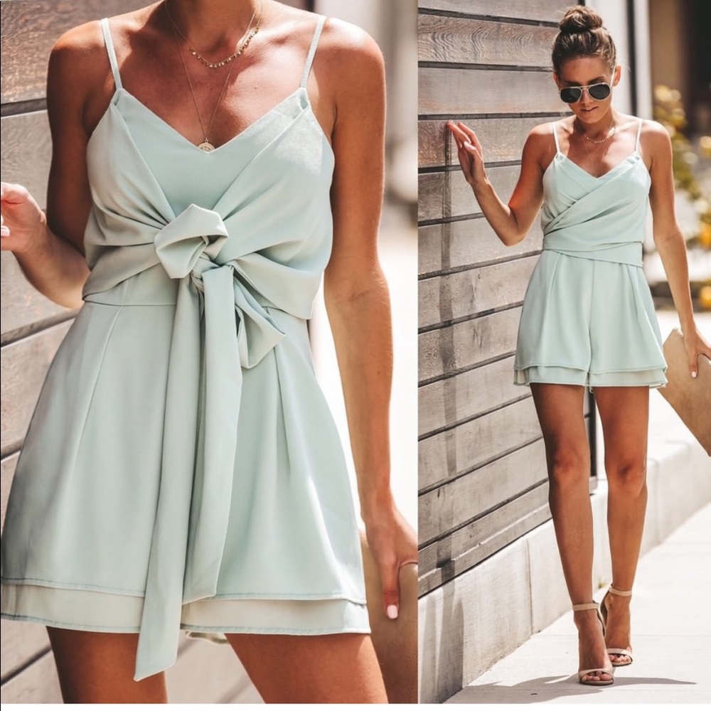 Vici LA Nights Versatile Romper-Mint